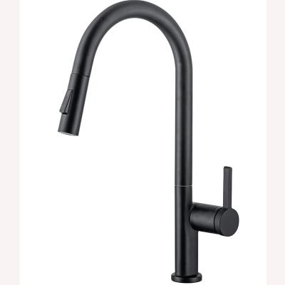 China Hot and cold kitchen faucet kitchen f kitchen faucet black faucet manufacturer sense faucets brass sink mixer tap for sale