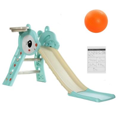 China Multifunctional Plastic Outdoor Mini Children Slide Kids Indoor Playground Kindergarten Baby Slide Toys Foldable Slide For Children for sale