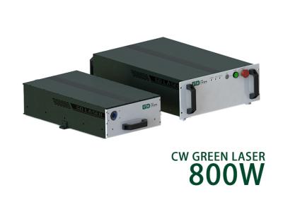 China Laser de fibra CW 800 W de modo único Nanossegundo CW laser de fibra verde à venda