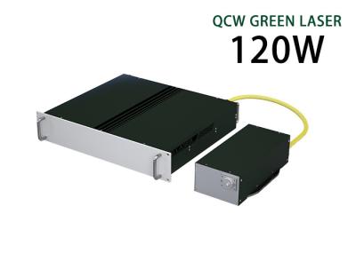 Chine Laser Nanoseconde QCW Mode Unique Laser à Fibre Verte 120W à vendre