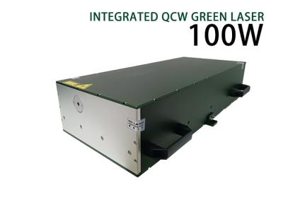 Κίνα Πράσινο λέιζερ ινών QCW 100W Ενσωματωμένο λέιζερ ινών απλής λειτουργίας νανοδευτερόλεπτο προς πώληση