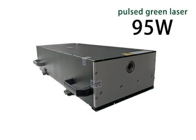 China 95 W Nanosekunden gepulster grüner Faserlaser Single Mode 532 nm Wellenlänge zu verkaufen