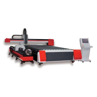 China Laser Cutter 8000w-15000w Combined Metal Sheet Tube Stainless Steel Fiber Laser Cutting Machines Precision Cutting Tool for sale