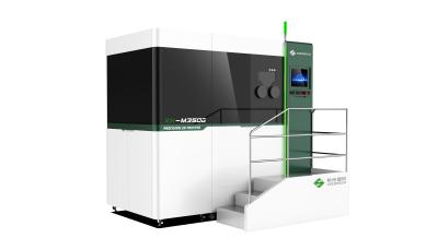 Cina Grande volume di costruzione doppia estrusore stampatrice 3D metallo macchina di stampa laser a fibra verde per rame puro e leghe di rame in vendita