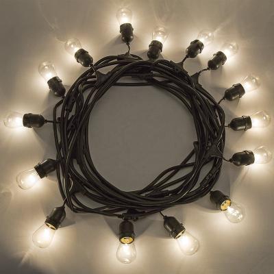 China Festival Decoration Ip65 Waterproof Outdoor Connectable S14 String Lights Christmas Decoration Wedding Party Lights Garden Holiday Lights for sale