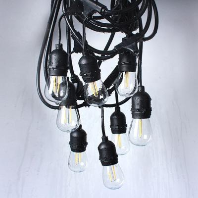 China Light Commercial S14 BulbGarden Party S14 String Light Wedding Project Patio Festoon String Light for sale