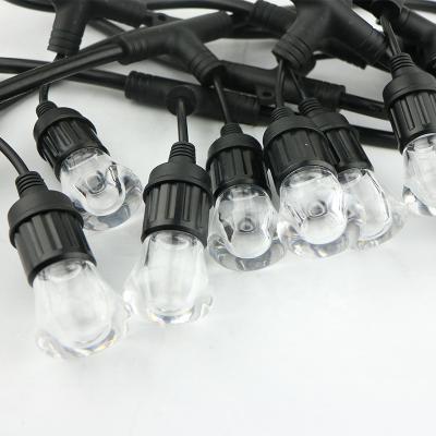 China Any Outdoor Festival 36FT RGB Dimmable Christmas Bulb Tuya Control Led String Lights IP65 for sale