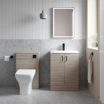 China 2020 Latest Materials 2020 Environmental Friendly Product Good Quality Bathroom Cabinet Sale Mirror Cabinet Straight Side Cabinet Simply Fitted for sale