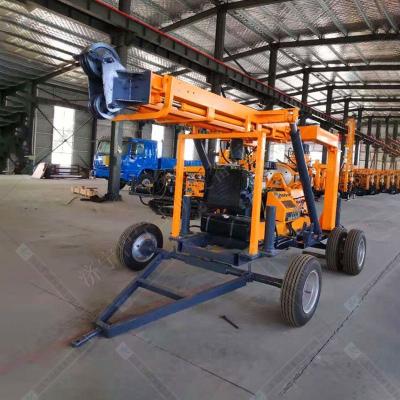 China XY-3 Hydraulic Core Drilling Machine 600m Rope Core Extraction Machine Deep Hole Wheel Rock Drilling and Core Extraction Equipment for sale