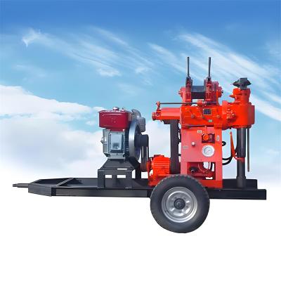 China Wheeled Geological Core Drill Equipment Bridge Engineering Tunnel Drilling Rig for sale