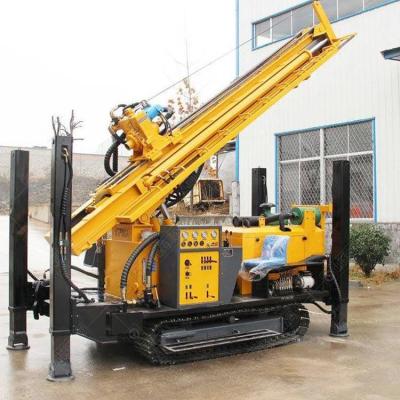 China High Power Water Well Drilling Rig Fast Drilling 280 Meter 30m/Min for sale