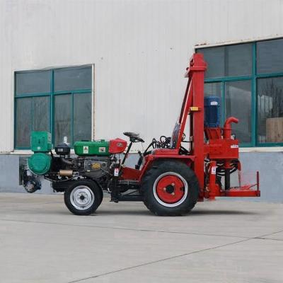 China Positive Circulation Tractor Drilling Rig 100 Meter For Farmland Irrigation Well for sale