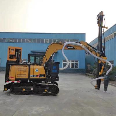 China Rock Crawler Blast Hole DTH Drill Rig 20m Drill Hole Depth For Mine for sale