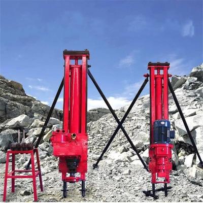 China Gas Electric Linkage Impact Rotary Rock DTH Drilling Rig Slope Support Blasting Hole for sale