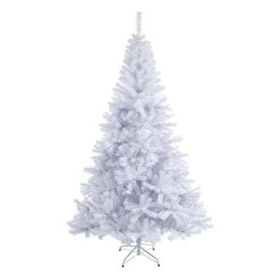 China Christmas Decor Wholesale Quality 1.5m Luxury Christmas Tree House Crypto Good Decorated White Christmas Tree for sale