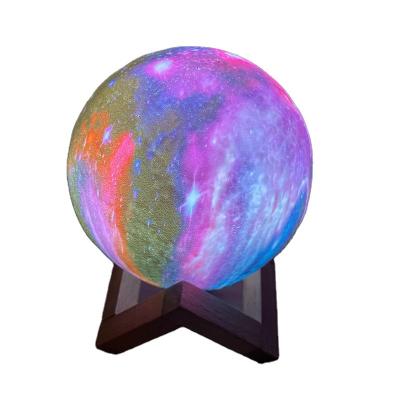 China Christmas Decor Star Light 3D Printed Painted Night Light for sale