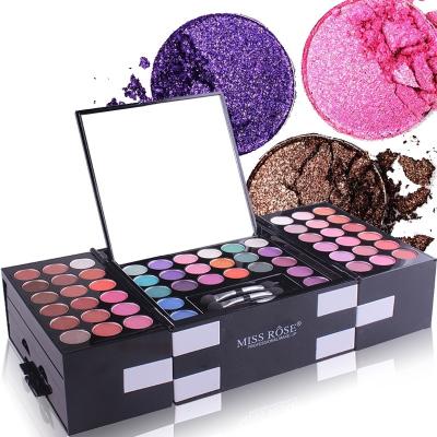 China Waterproof Professional Matte Shimmer Eyeshadow Palette Full Color Eye Makeup 142 Color Eyeshadow Make Up Kit Makeup Set for sale