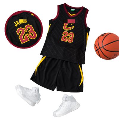 China Factory price breathable full set youth uniforms basketball uniform plus size basketball tank top for sale