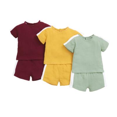 China Wholesale Casual Smart Boys Clothing Sets Kids T-shirt And Shorts Set For Children for sale