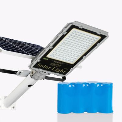 China Residential solar panel separated 300W LED waterproof ip 65 light control remote hot sale outdoors garden 25AH aluminium solar street lights for sale