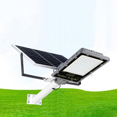 China Residential solar panel separated 200W LED waterproof ip 65 light control remote hot sale outdoors garden 20AH aluminium solar street lights for sale