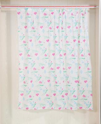 China China Sustainable Manufacturer Printed Color Changing Shower Curtain for sale