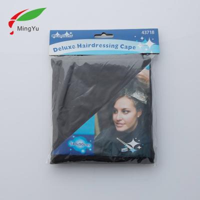 China 2019 New Durable Custom Printed Cut Cap Disposable Hair Salon Capes For Hair Cutting for sale