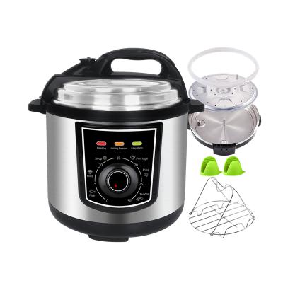 China Hotel 4 Quart 8 In 1 Home Kitchen Electric Pressure Cooker Steam Yogurt Maker And Warmer for sale