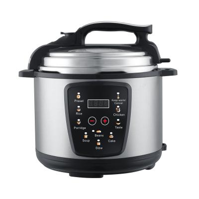 China Household 4L 800W Electric Stainless Steel Pressure Cookers 220V Kitchen Appliances Multifunctional Cooker for sale