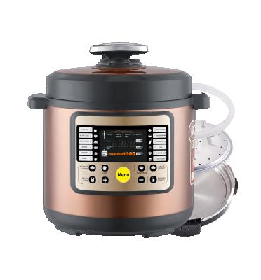 China Large Panel Household Electric Slow Cooker 5Litres Non-stick Coating Aluminum Pressure Cooker for sale