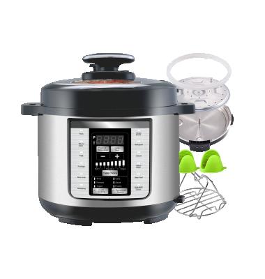 China 6 Liter African Stainless Steel Inner Pot Multi Choice Rice Cooker Electric Intelligent Pressure Cooker Household for sale