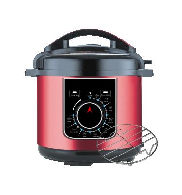 China Luxury Multi Function Kitchen LED Display Timing Control Household 6L Electric Pressure Cooker for sale