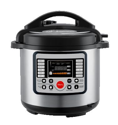 China Stainless Steel 12L Rice Cooker Luxury Electric Pressure Cooker Multi Function LED Display Control Pressure Heat Cooker for sale