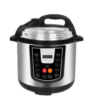 China Multi Function Hotel 12L Electric Rice Cooker Electric Pressure Cooker LED Display Stainless Steel Cooker for sale