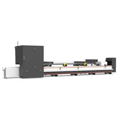 China Jiading FT6020 CNC Laser Metal Tube Pipe Fiber Laser Cutting Machine Water Cooled Stainless Steel Carbon Aluminum Automatic for sale