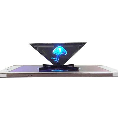 China 2022 creative dressers and cheap hologram display 3d pyramid viewer 3d advertising holographic projection for sale