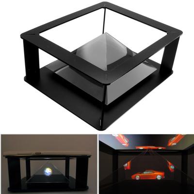 China Convenient 2022 Tablet 3d Holographic Projector Show Hologram 3d Hologram Pyramid Viewer for sale