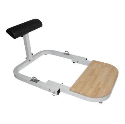 China Multifunctional Professional Commercial Home Drop Shipping Bodybuilding Hip Support Gym Foldable Hip Push Machine With Resistance Bands for sale