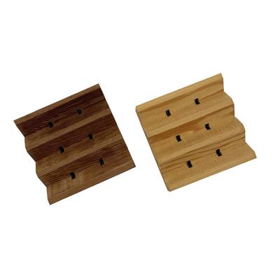 China Modern Eco-Friendly Bamboo Wooden Box Soap Dish Nature Wooden Soap Dish Holder Tray Case Dish Holder Bamboo for sale