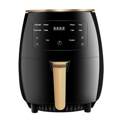 China Easy Operate Wholesale 4.5L household air fryer cross-border household electric oven intelligent touch screen French fries machine for sale