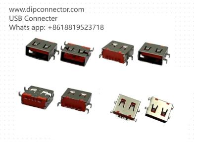 중국 오렌지 USB 소켓 커넥터 전압 AC500V 고성능 판매용