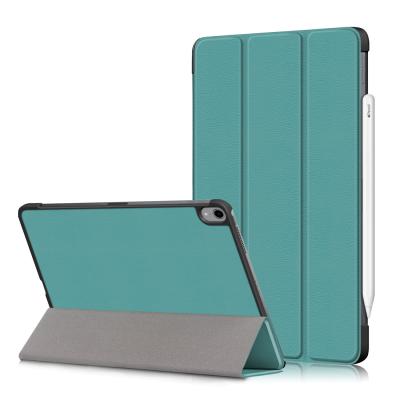 China Lightweight Triple Bracket Tablet Case For Apple Ipad air4 10.9 inch 2020 Flip Bracket Tablet Case for sale