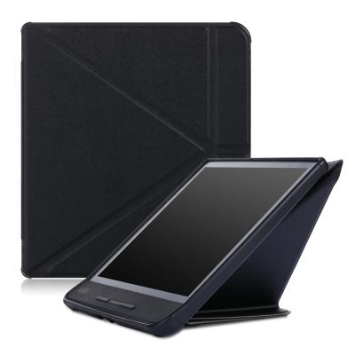 China Two Ways Backing Factory Wholesale Soft PU Leather + TPU Shell Case For KOBO Forma eBook Reader Cover Device Transformers Smart Bracket for sale