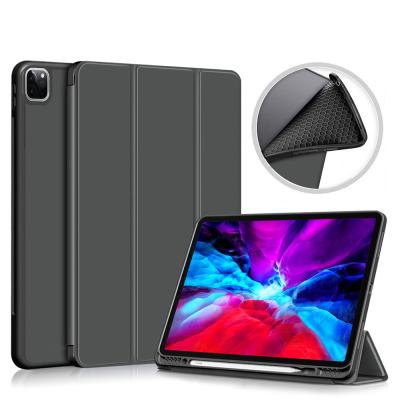 China Apple Ipad Pro 12.9 inch 2021/2020/2018 Lightweight Triple Stand Tablet Case With Auto Sleep/Wake Function Cover for sale