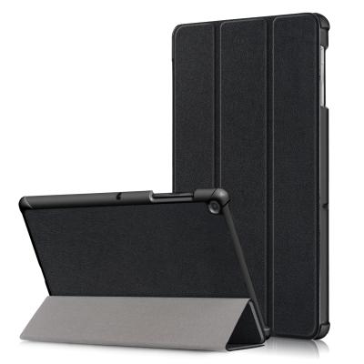 China Lightweight Triple Flip Cover Stand Stand PU Leather Tablet Case For Samsung Galaxy Tab S5e 10.5 SM-T720 SM-T725 Case for sale