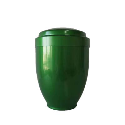 China New Arrival Simple Wholesale Human Ashes Metal Adult Cremation Urn for sale