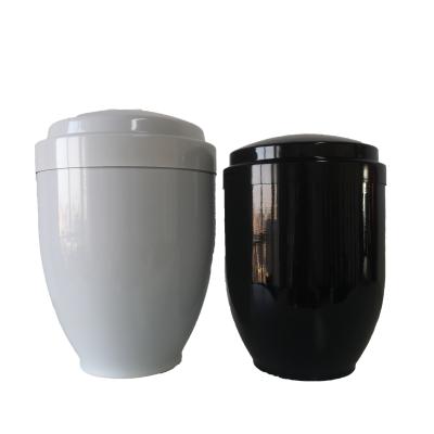 China New Arrival Single Wholesale Human Ashes Metal Adult Cremation Urns for sale