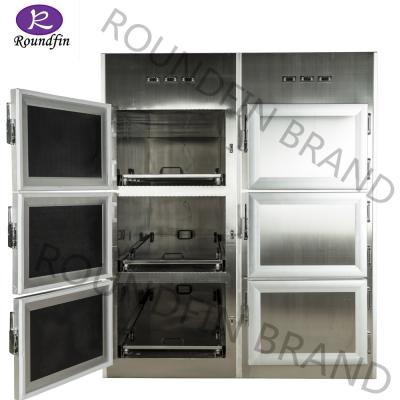 China ROUNDFIN 6 Morgue Room Refrigerator/Morgue Cold Room/Morgue Cold Room Corpse Freezer Mortuary Refrigerator for sale