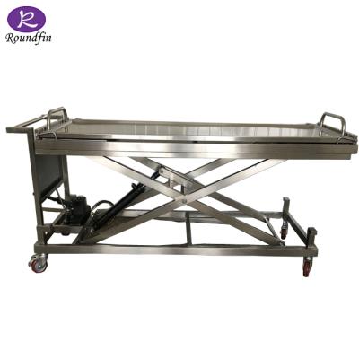 China European Style Mortuary Trolley Corpse Lift Mortuary Trolley for sale