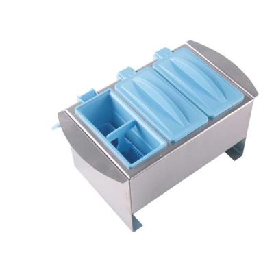 China Clinical Analytical Instruments Histology Equipment Slide Staining Rack And Jar 12.5*13*5.5cm for sale